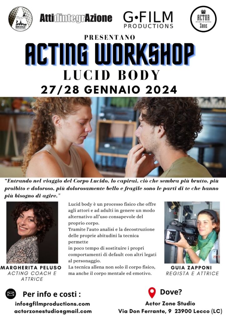 Lucid Body Masterclass Italy January 2024